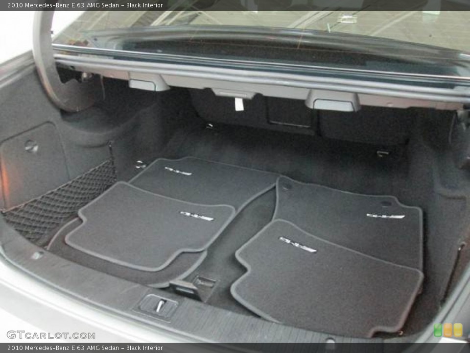 Black Interior Trunk for the 2010 Mercedes-Benz E 63 AMG Sedan #76329860