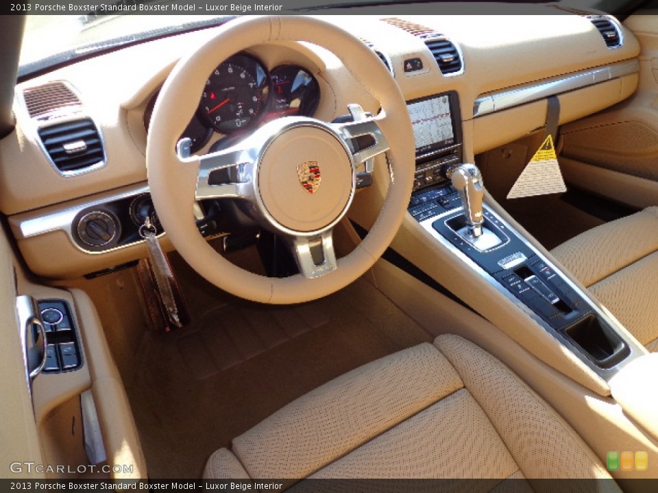 Luxor Beige Interior Prime Interior for the 2013 Porsche Boxster  #76329874