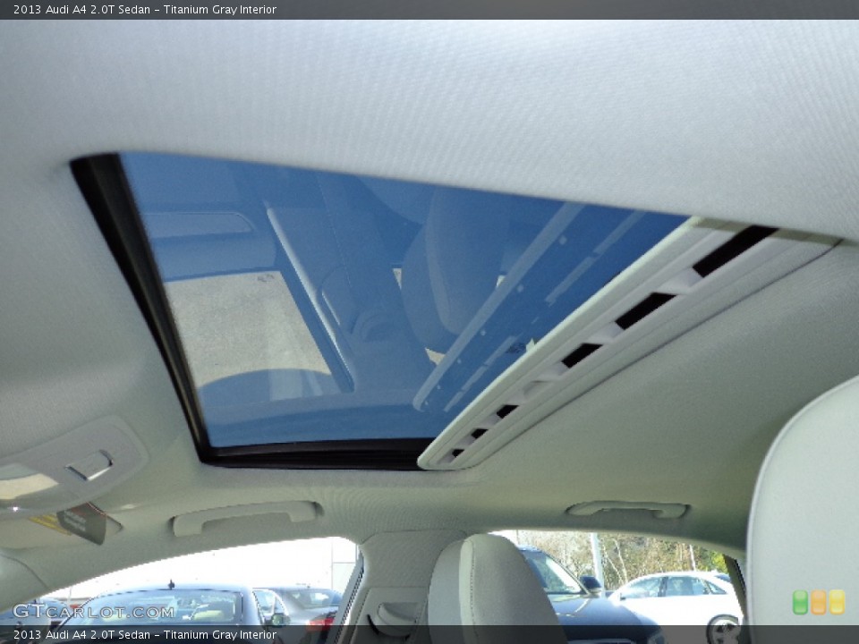 Titanium Gray Interior Sunroof for the 2013 Audi A4 2.0T Sedan #76330130