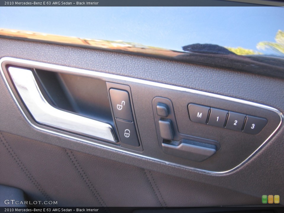 Black Interior Controls for the 2010 Mercedes-Benz E 63 AMG Sedan #76330184