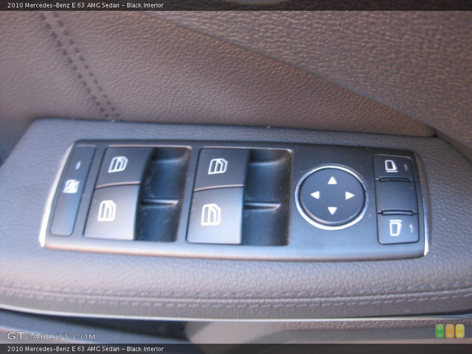 Black Interior Controls for the 2010 Mercedes-Benz E 63 AMG Sedan #76330208