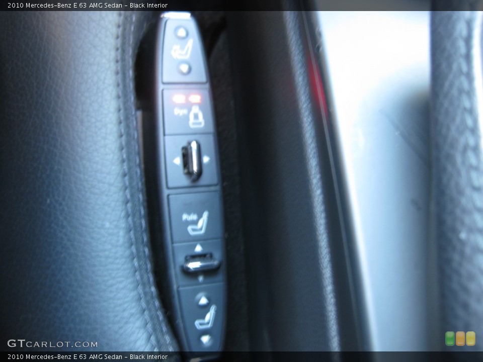 Black Interior Controls for the 2010 Mercedes-Benz E 63 AMG Sedan #76330481
