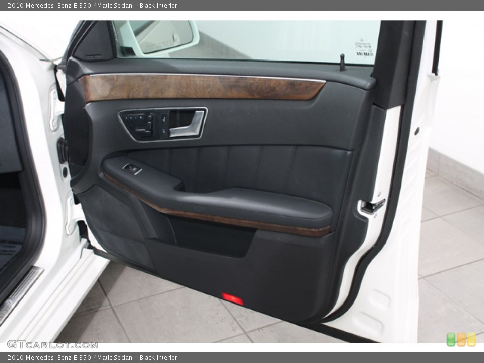 Black Interior Door Panel for the 2010 Mercedes-Benz E 350 4Matic Sedan #76330700