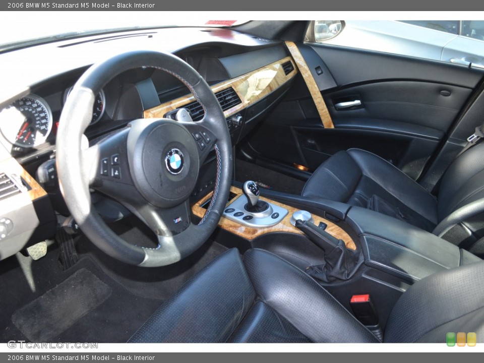 Black Interior Prime Interior for the 2006 BMW M5  #76331417