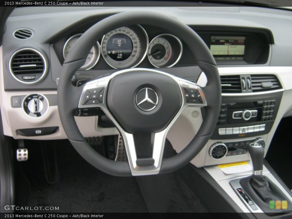 Ash/Black Interior Dashboard for the 2013 Mercedes-Benz C 250 Coupe #76331609