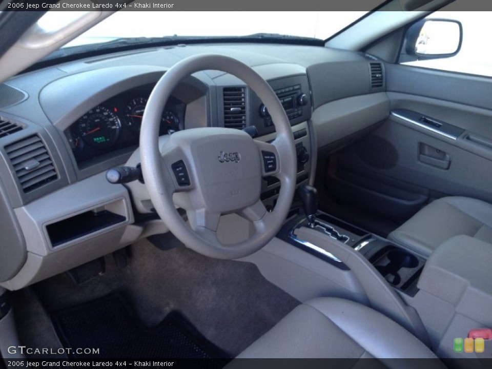 Khaki Interior Prime Interior for the 2006 Jeep Grand Cherokee Laredo 4x4 #76333349
