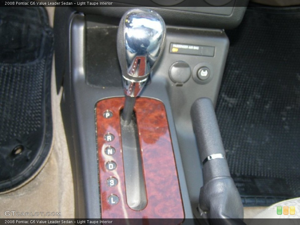 Light Taupe Interior Transmission for the 2008 Pontiac G6 Value Leader Sedan #76333774