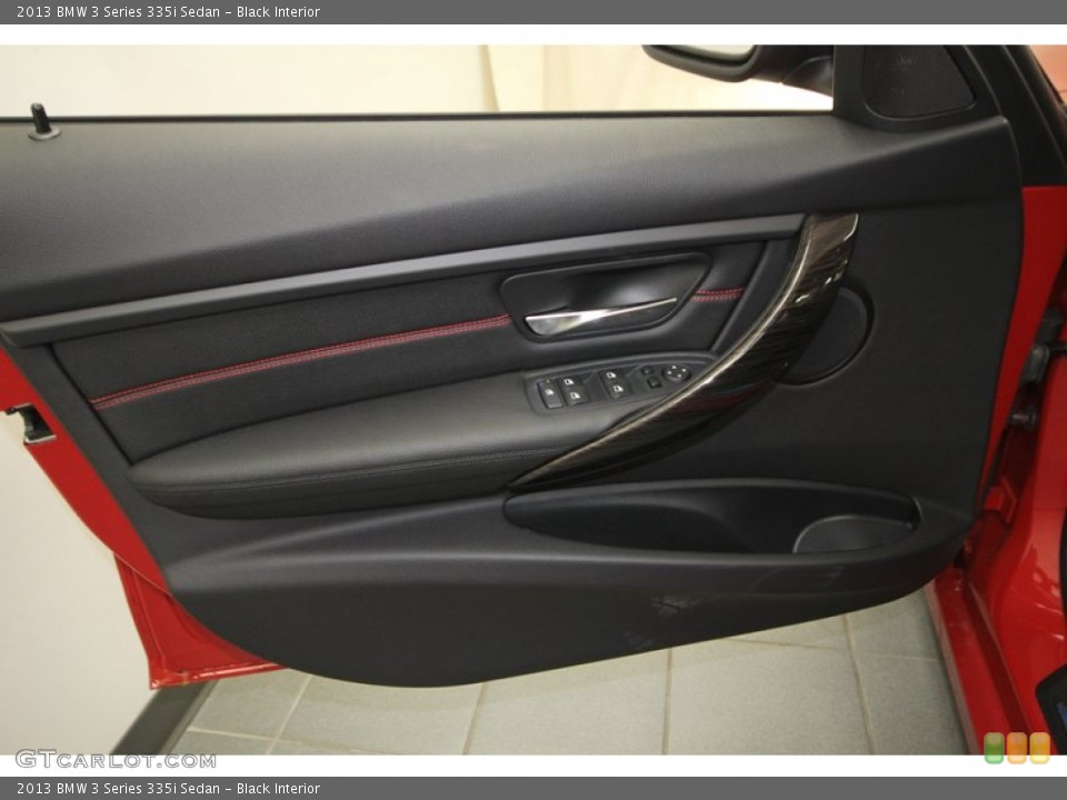 Black Interior Door Panel for the 2013 BMW 3 Series 335i Sedan #76334088