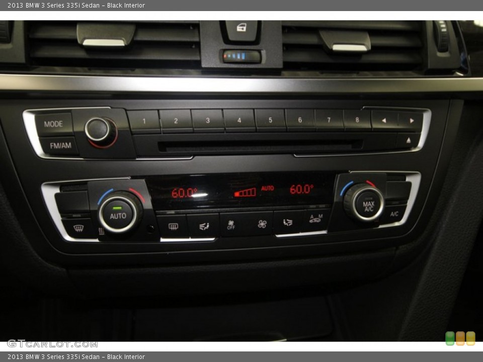 Black Interior Controls for the 2013 BMW 3 Series 335i Sedan #76334179