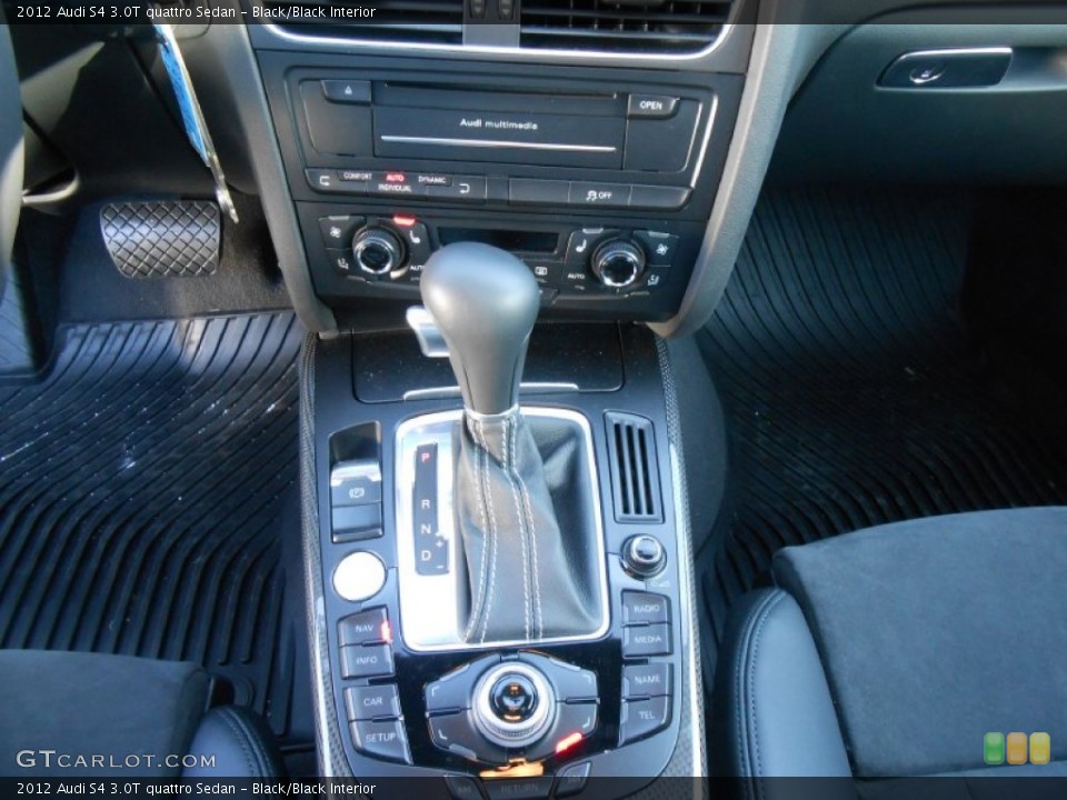 Black/Black Interior Transmission for the 2012 Audi S4 3.0T quattro Sedan #76335012