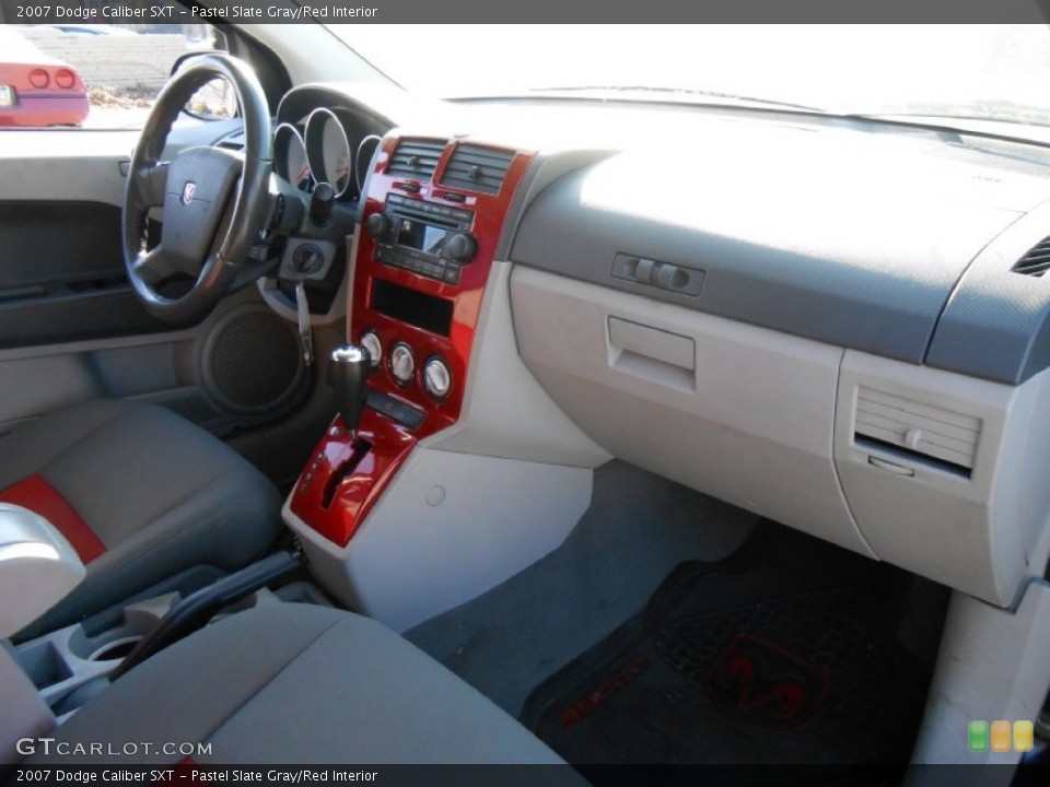 Pastel Slate Gray/Red Interior Dashboard for the 2007 Dodge Caliber SXT #76335340