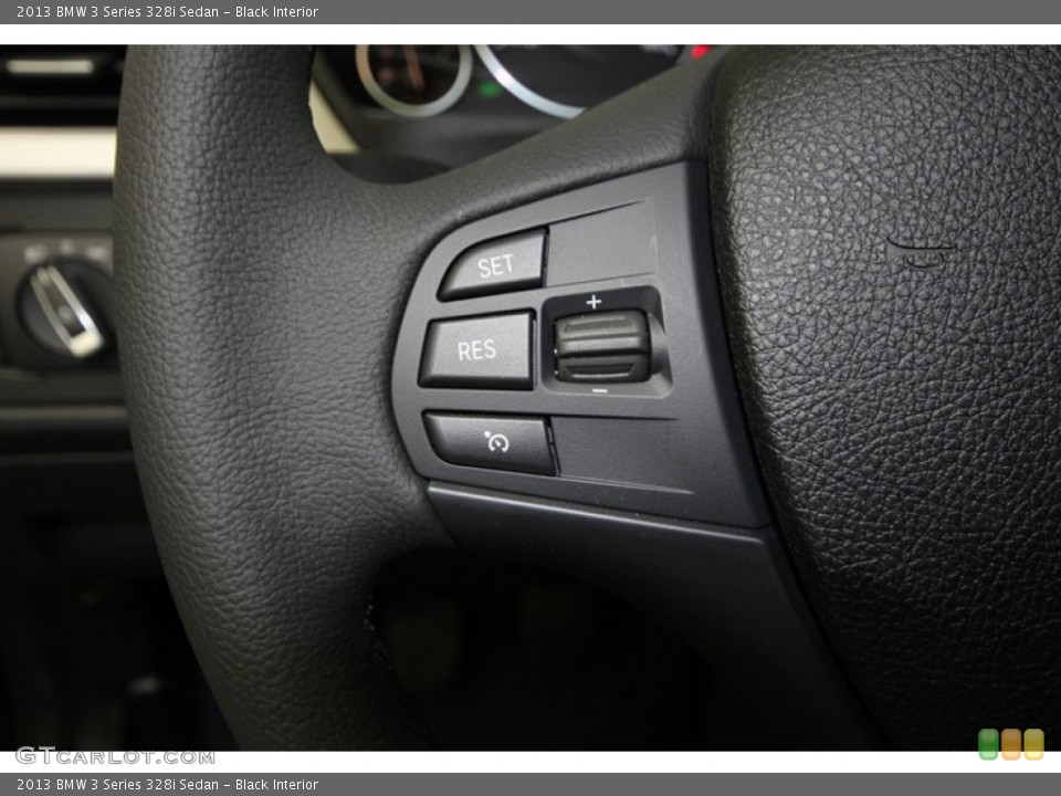 Black Interior Controls for the 2013 BMW 3 Series 328i Sedan #76335508