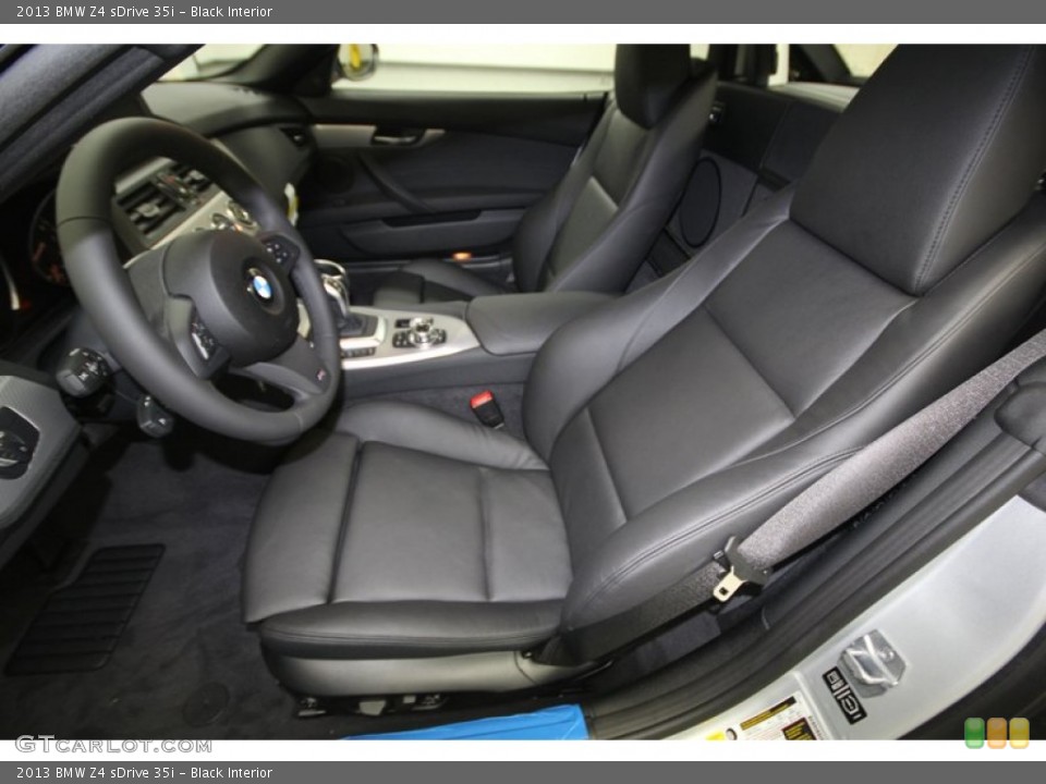 Black Interior Front Seat for the 2013 BMW Z4 sDrive 35i #76336774
