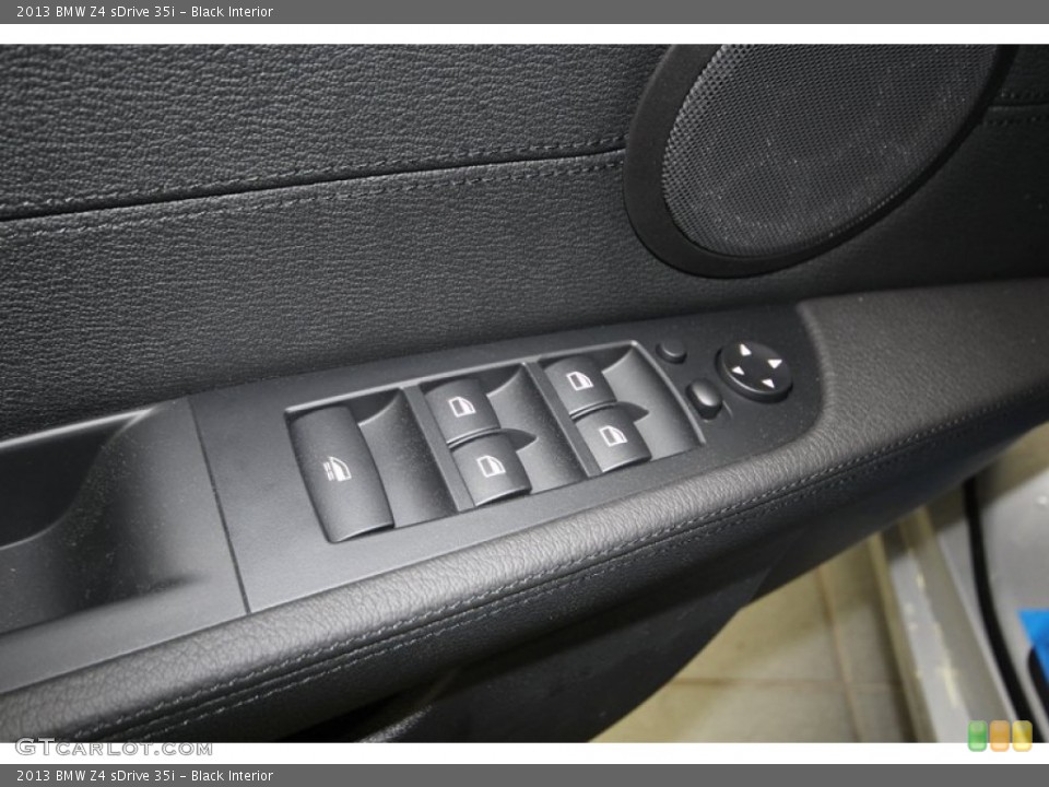 Black Interior Controls for the 2013 BMW Z4 sDrive 35i #76337011