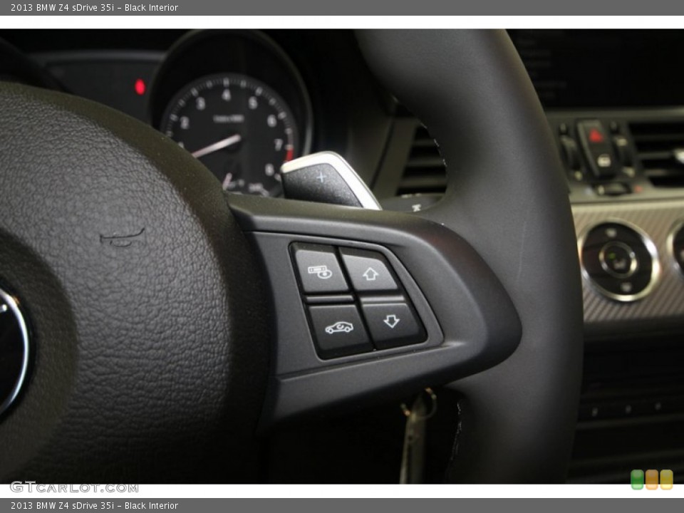 Black Interior Controls for the 2013 BMW Z4 sDrive 35i #76337176