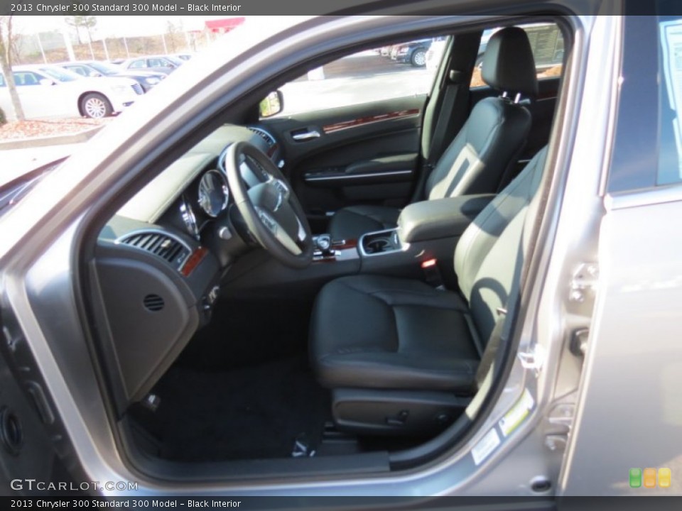 Black Interior Front Seat for the 2013 Chrysler 300  #76339266
