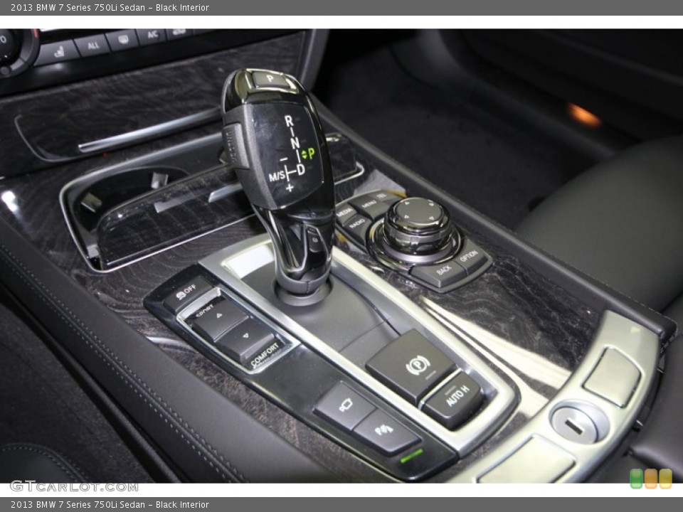 Black Interior Transmission for the 2013 BMW 7 Series 750Li Sedan #76339327
