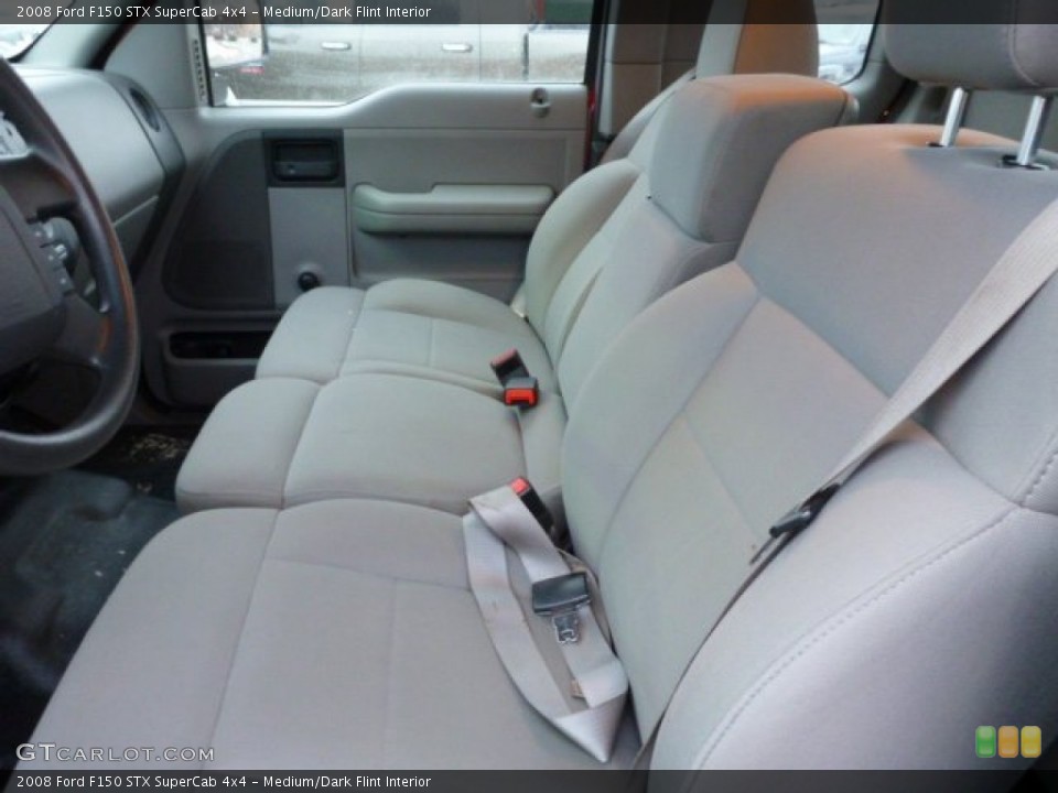 Medium/Dark Flint Interior Front Seat for the 2008 Ford F150 STX SuperCab 4x4 #76339399