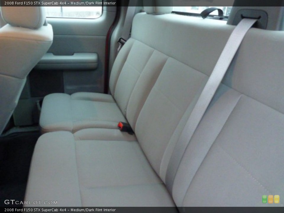 Medium/Dark Flint Interior Rear Seat for the 2008 Ford F150 STX SuperCab 4x4 #76339417