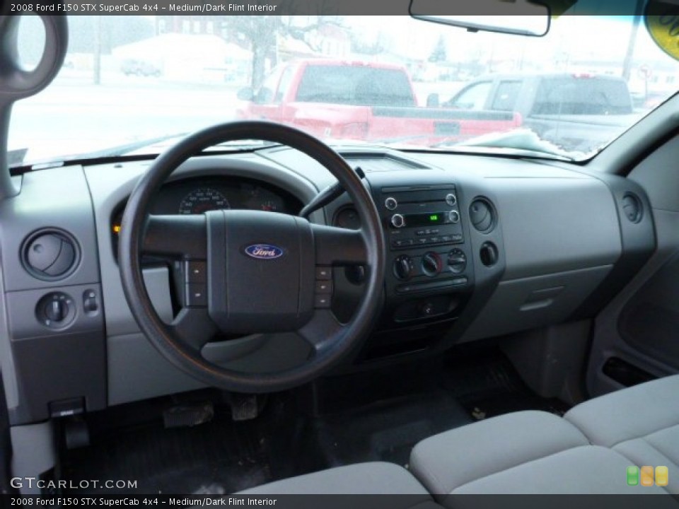 Medium/Dark Flint Interior Dashboard for the 2008 Ford F150 STX SuperCab 4x4 #76339427