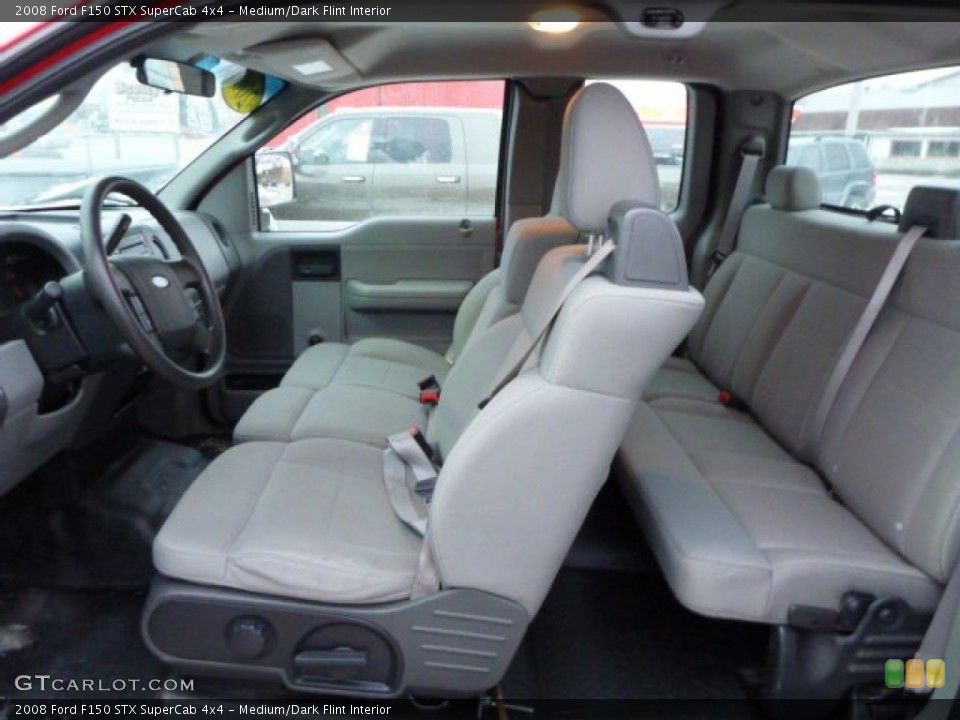 Medium/Dark Flint Interior Photo for the 2008 Ford F150 STX SuperCab 4x4 #76339441