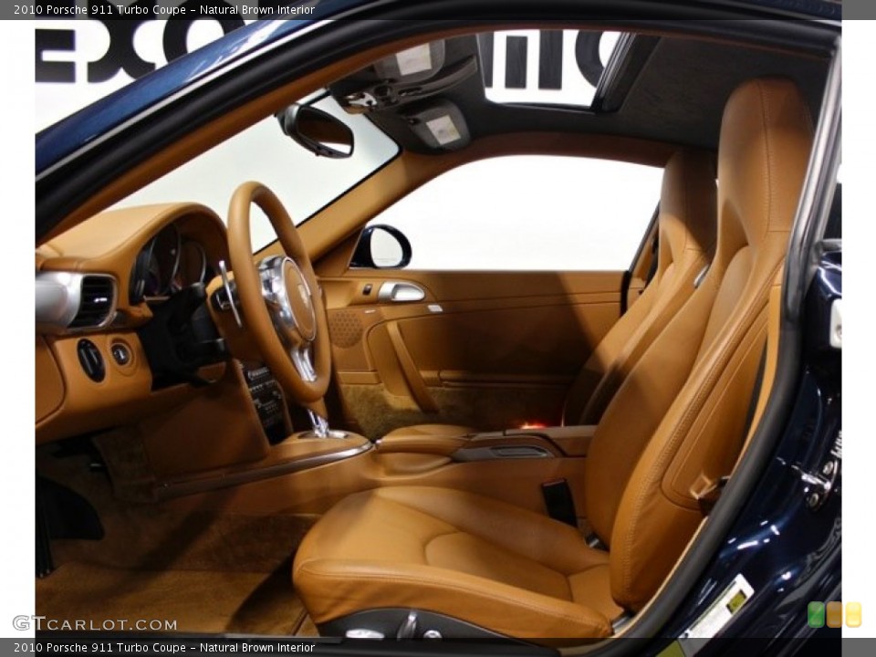 Natural Brown Interior Photo for the 2010 Porsche 911 Turbo Coupe #76341898