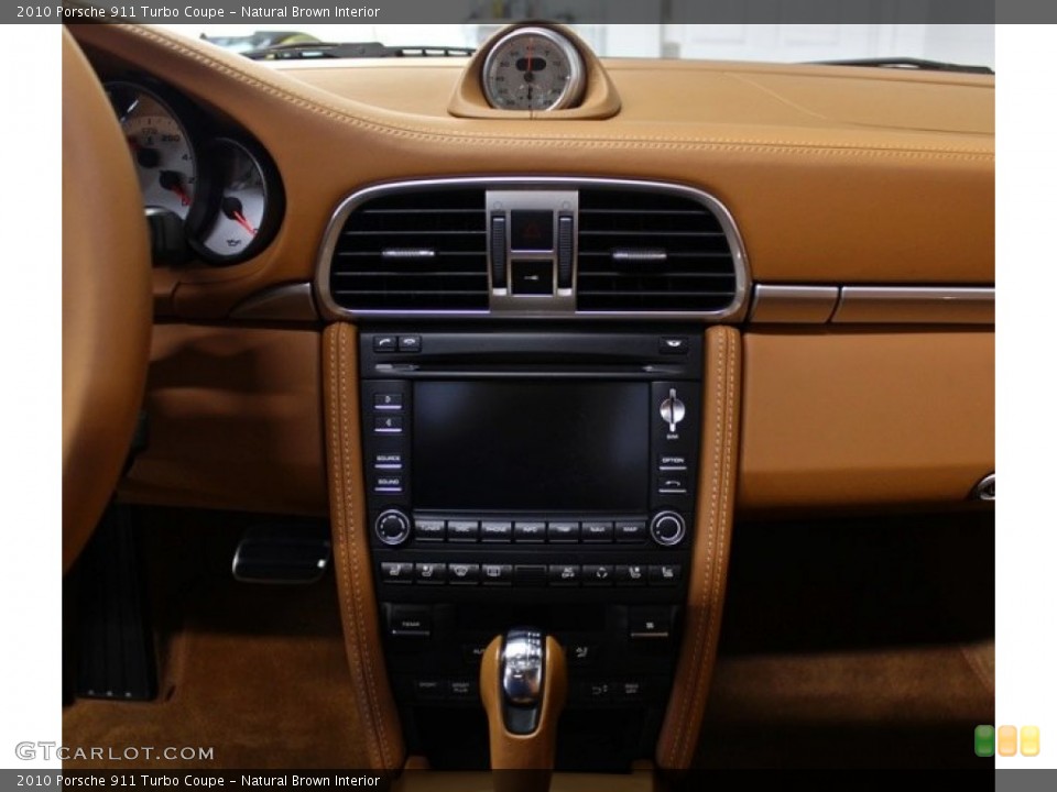 Natural Brown Interior Controls for the 2010 Porsche 911 Turbo Coupe #76342079