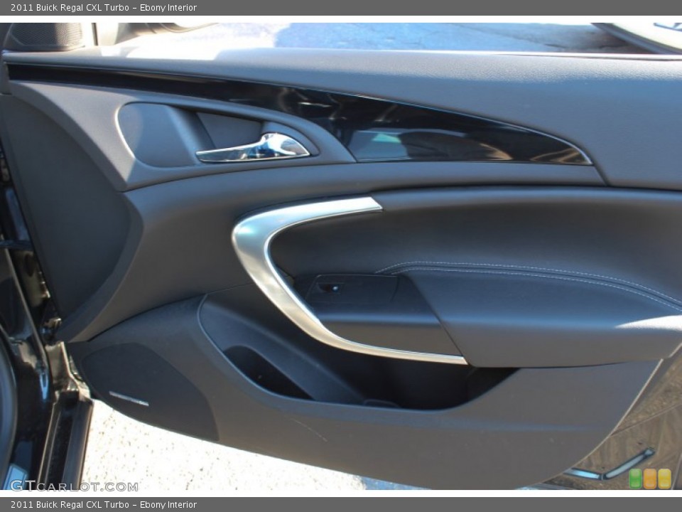 Ebony Interior Door Panel for the 2011 Buick Regal CXL Turbo #76342675