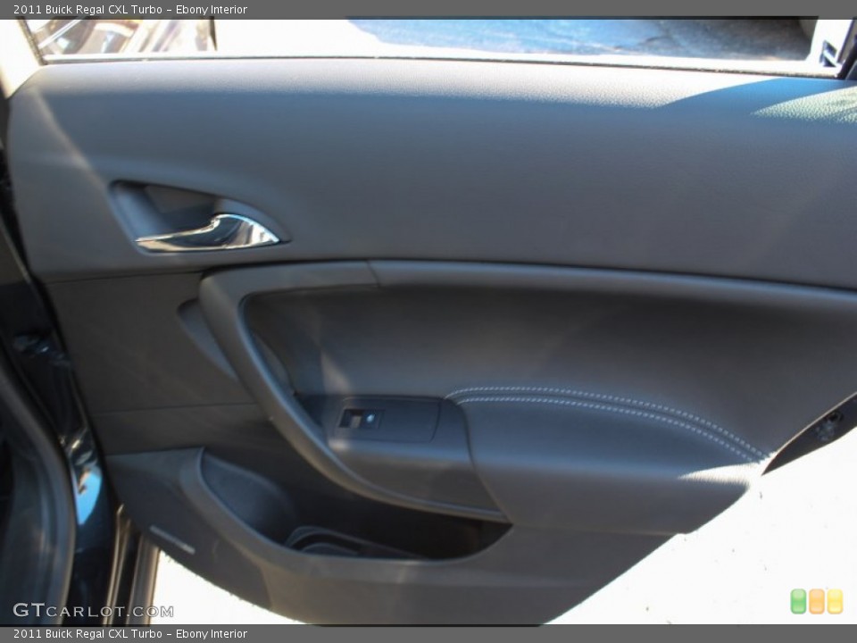 Ebony Interior Door Panel for the 2011 Buick Regal CXL Turbo #76342720