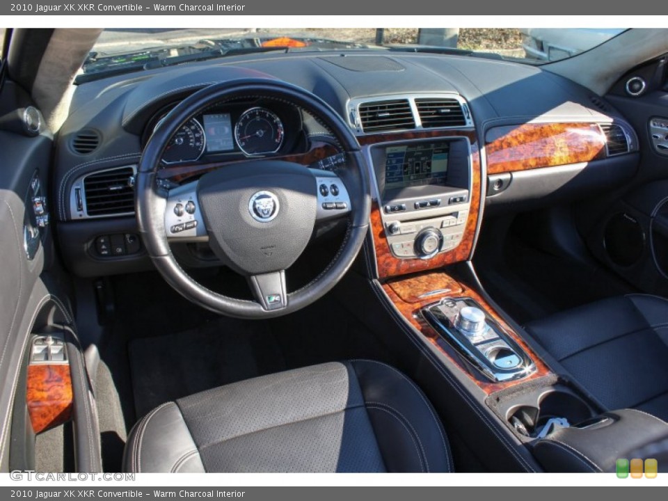Warm Charcoal Interior Prime Interior for the 2010 Jaguar XK XKR Convertible #76343722