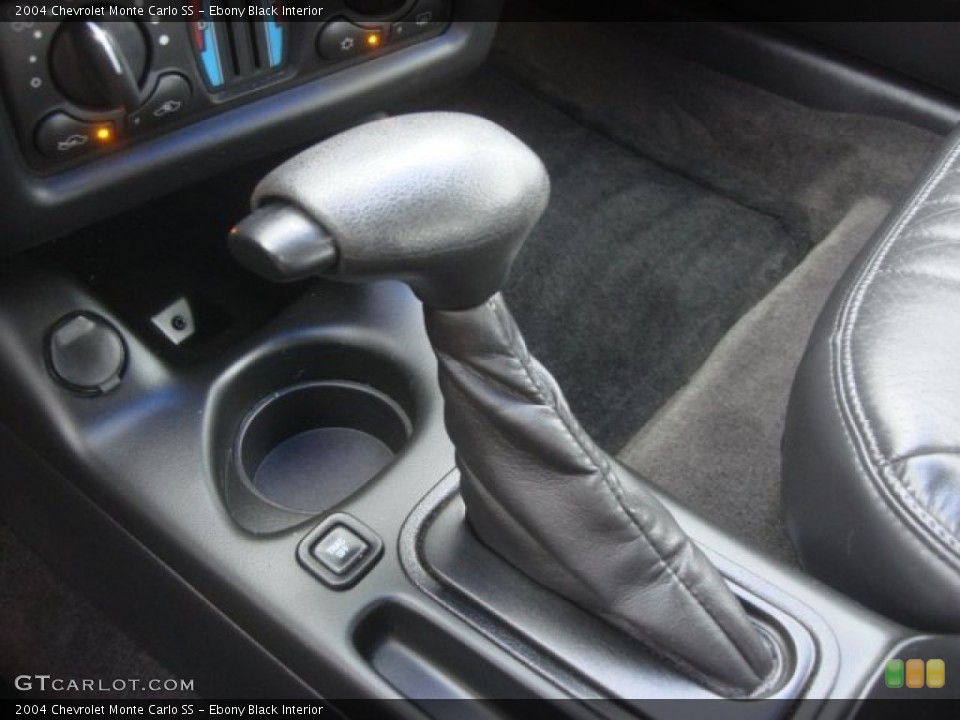 Ebony Black Interior Transmission for the 2004 Chevrolet Monte Carlo SS #76343857