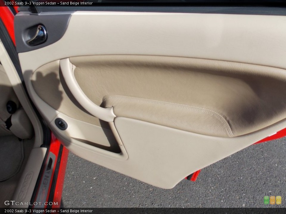 Sand Beige Interior Door Panel for the 2002 Saab 9-3 Viggen Sedan #76344181