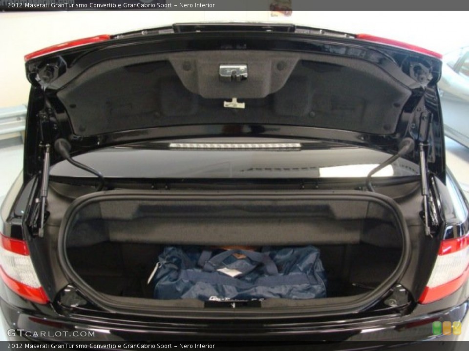 Nero Interior Trunk for the 2012 Maserati GranTurismo Convertible GranCabrio Sport #76344258
