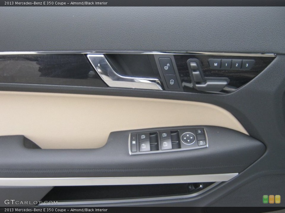 Almond/Black Interior Controls for the 2013 Mercedes-Benz E 350 Coupe #76344279