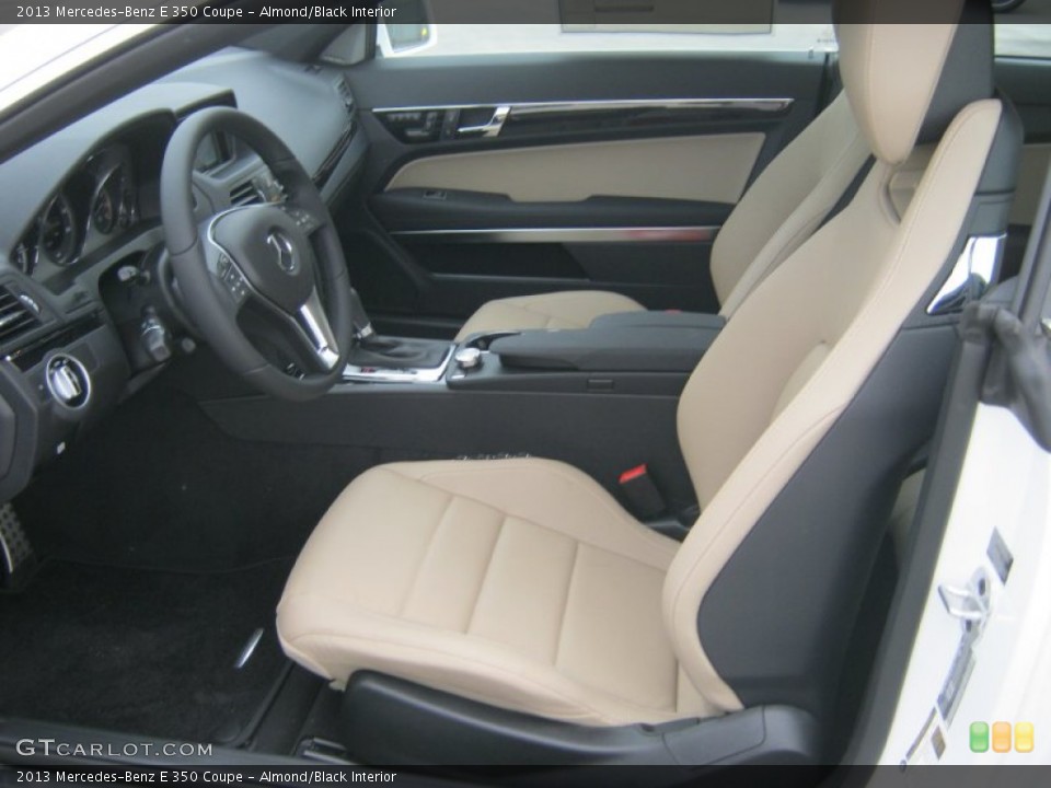 Almond/Black Interior Photo for the 2013 Mercedes-Benz E 350 Coupe #76344295