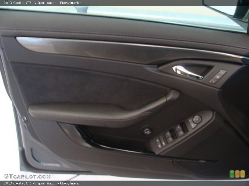 Ebony Interior Door Panel for the 2013 Cadillac CTS -V Sport Wagon #76344490