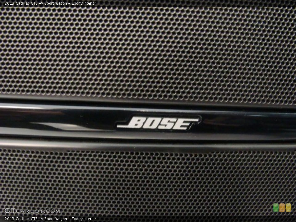 Ebony Interior Audio System for the 2013 Cadillac CTS -V Sport Wagon #76344504