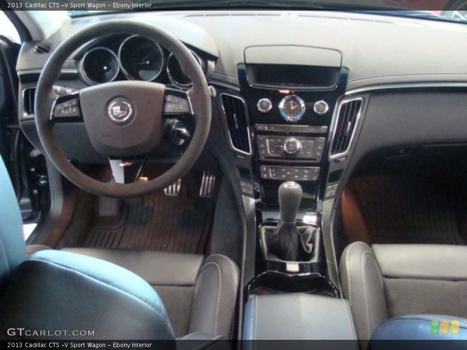Ebony Interior Dashboard for the 2013 Cadillac CTS -V Sport Wagon #76344562