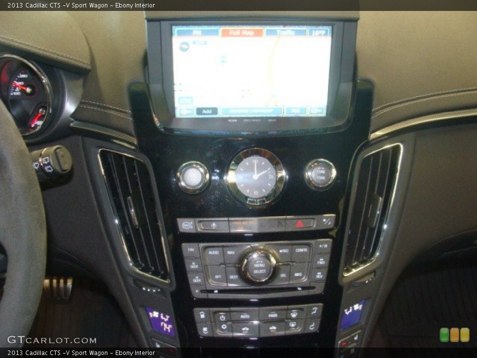 Ebony Interior Controls for the 2013 Cadillac CTS -V Sport Wagon #76344620