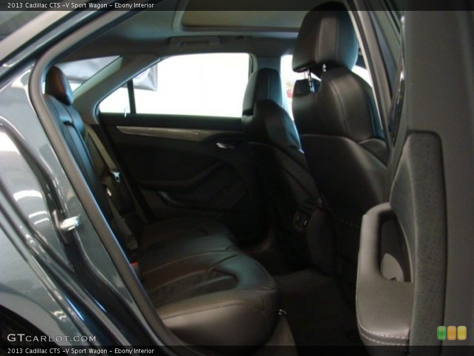 Ebony Interior Rear Seat for the 2013 Cadillac CTS -V Sport Wagon #76344673