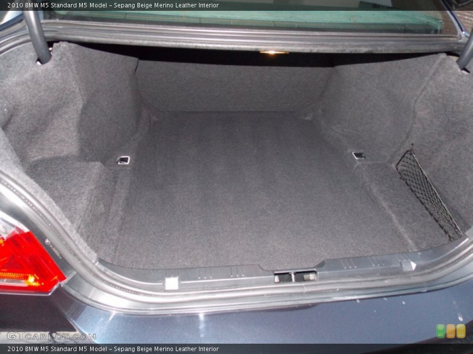 Sepang Beige Merino Leather Interior Trunk for the 2010 BMW M5  #76344690