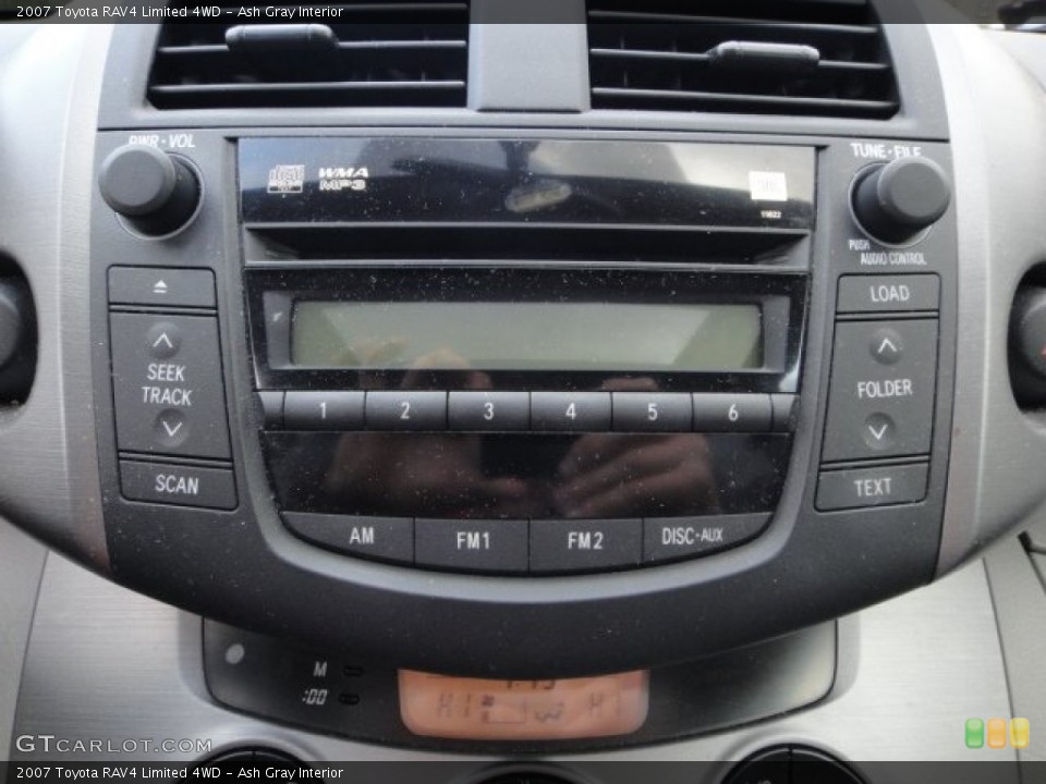 Ash Gray Interior Audio System for the 2007 Toyota RAV4 Limited 4WD #76348639