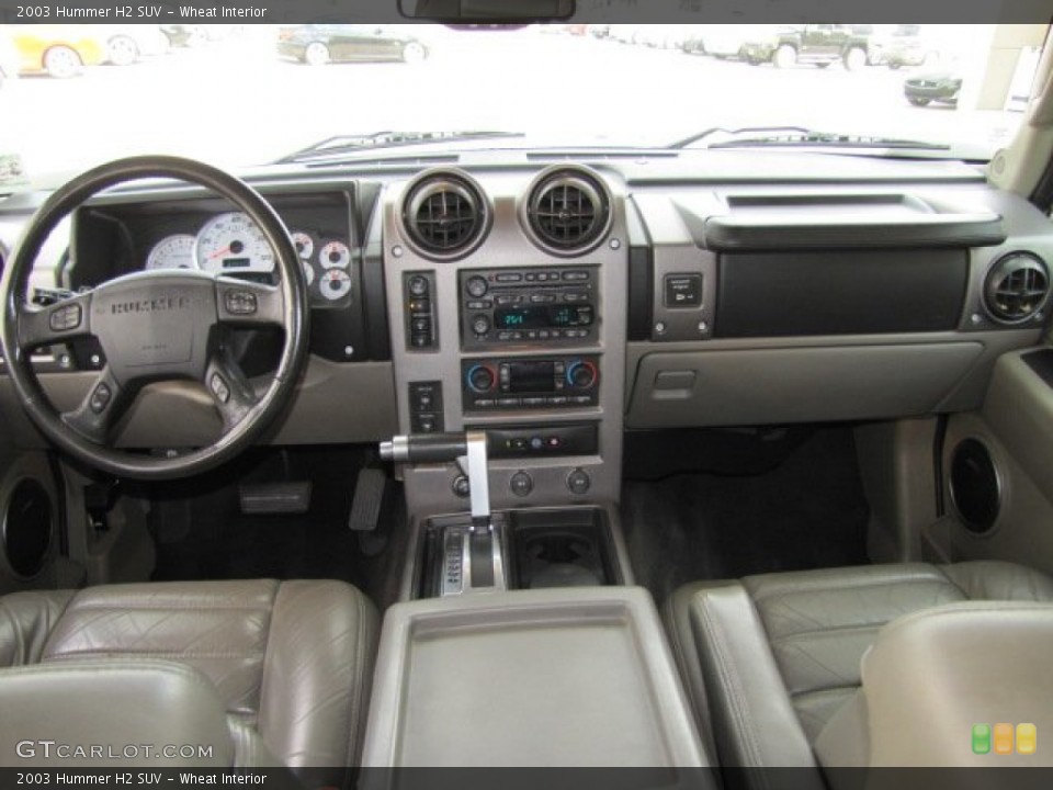 Wheat Interior Dashboard for the 2003 Hummer H2 SUV #76349143