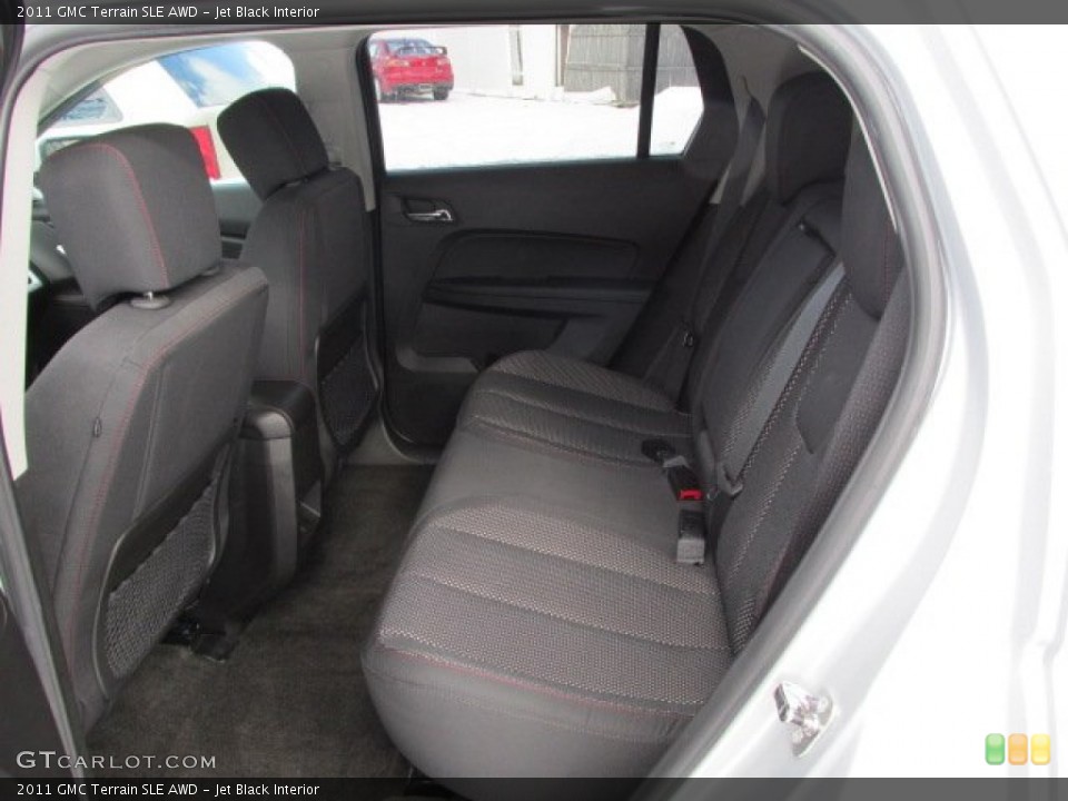 Jet Black Interior Rear Seat for the 2011 GMC Terrain SLE AWD #76349184