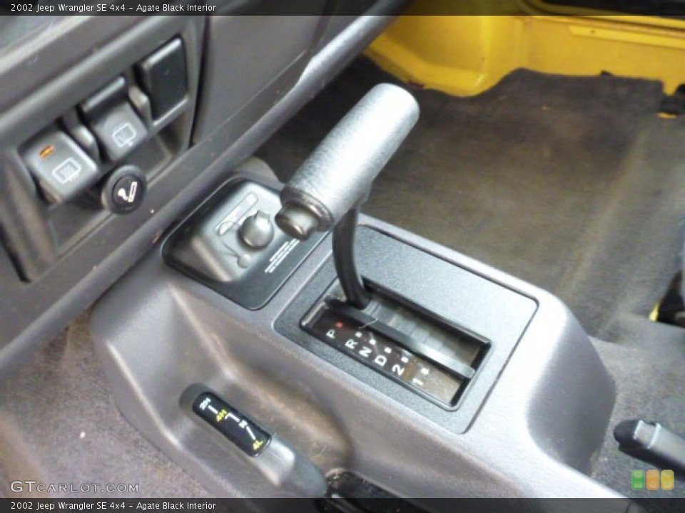 Agate Black Interior Transmission for the 2002 Jeep Wrangler SE 4x4 #76349512