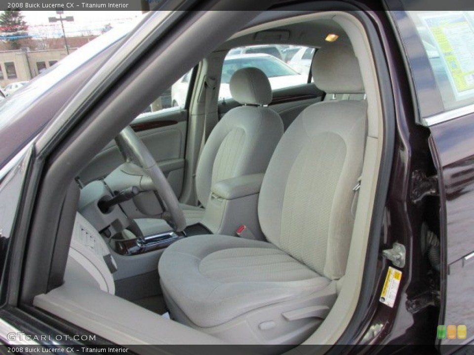 Titanium Interior Front Seat for the 2008 Buick Lucerne CX #76349811