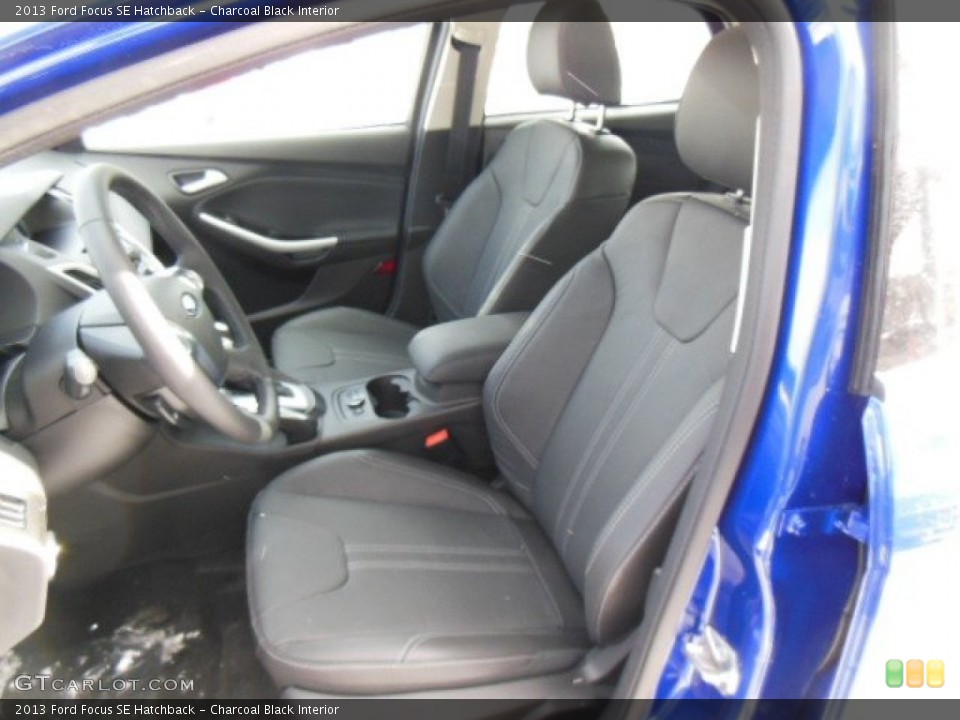 Charcoal Black Interior Front Seat for the 2013 Ford Focus SE Hatchback #76350072