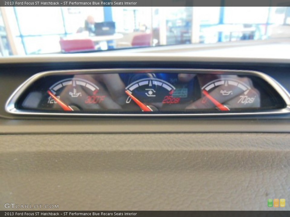 ST Performance Blue Recaro Seats Interior Gauges for the 2013 Ford Focus ST Hatchback #76350532