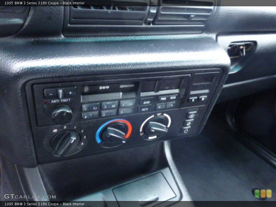 Black Interior Controls for the 1995 BMW 3 Series 318ti Coupe #76351711