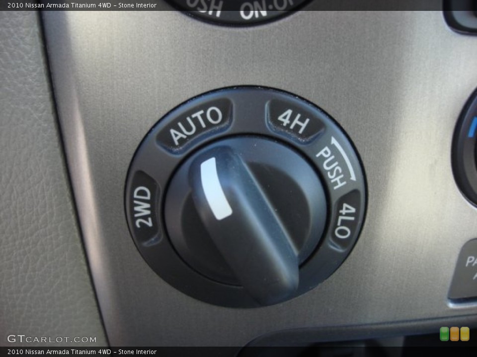 Stone Interior Controls for the 2010 Nissan Armada Titanium 4WD #76351843